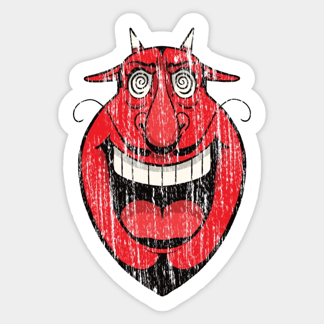 What the Devil Sticker by futiledesigncompany